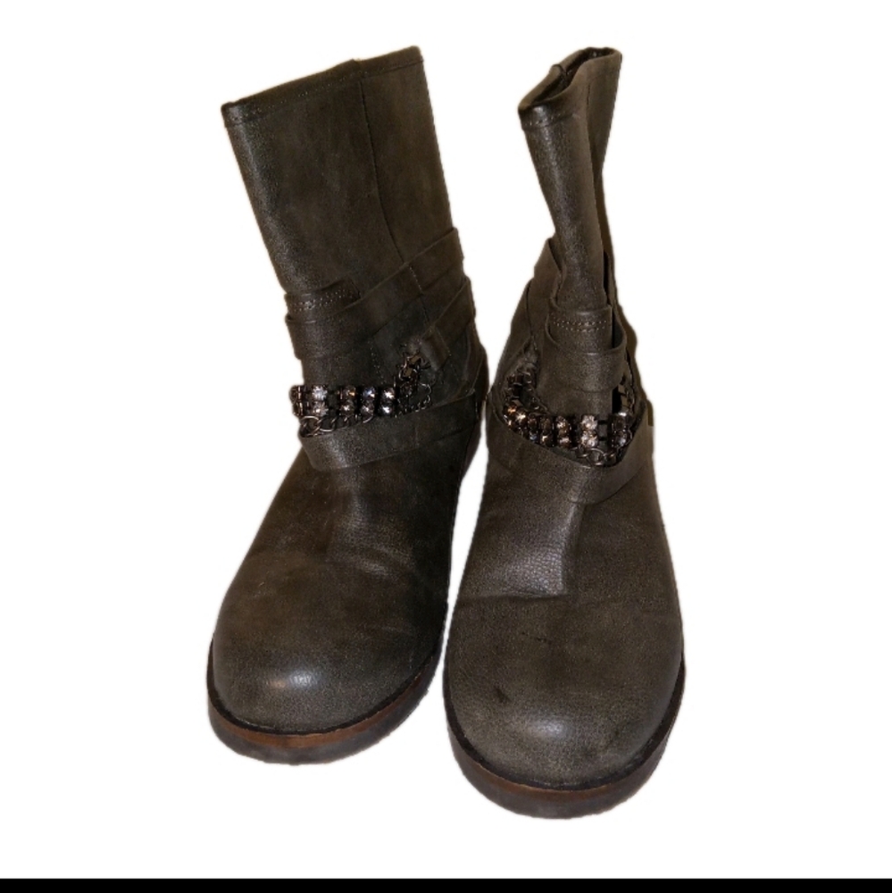 Coconuts by Matisse Berriman Chain Embellished Boots 5M - Picture 3 of 9